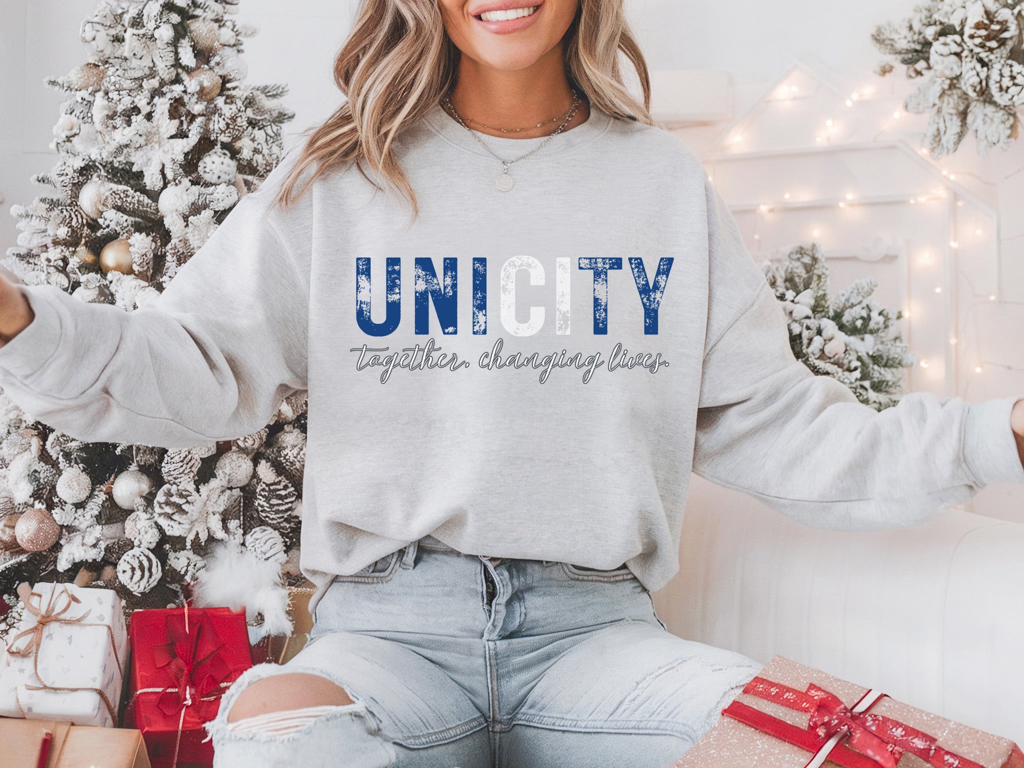 Unity-Gray w/Blue Women's